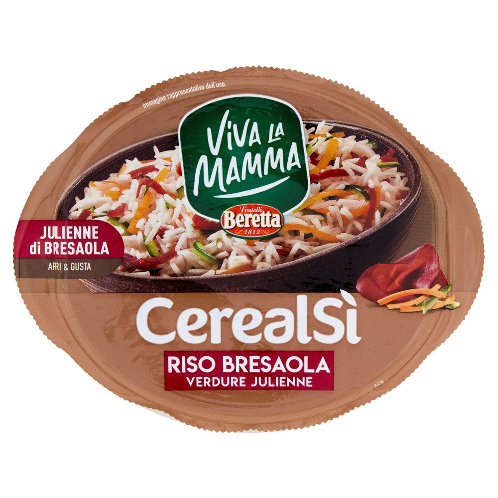Riso Basmati Bresaola E Verdure Cerealsi Viva La Mamma - Foto 1