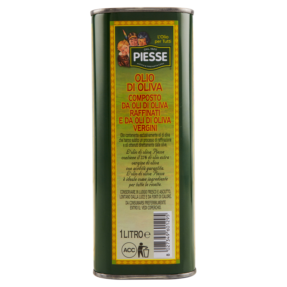 Olio Di Oliva Con Oli Raffinati E Vergini Piesse - Foto 2