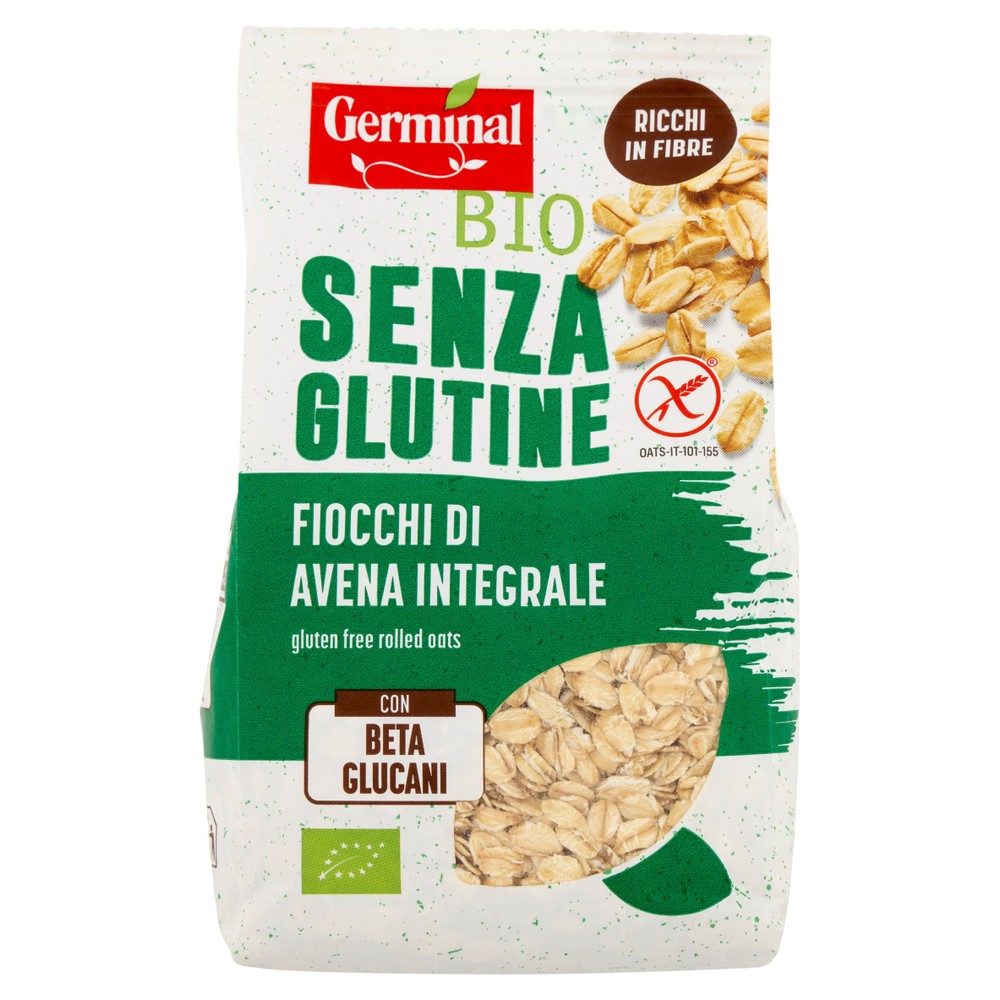 Fiocchi Di Avena Integrale Senza Glutine Germinal - Foto 1