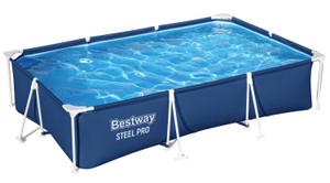 Piscina Steel Pro Rettangolare Cm 300x201x 66,3.300l Bestway - Foto 1