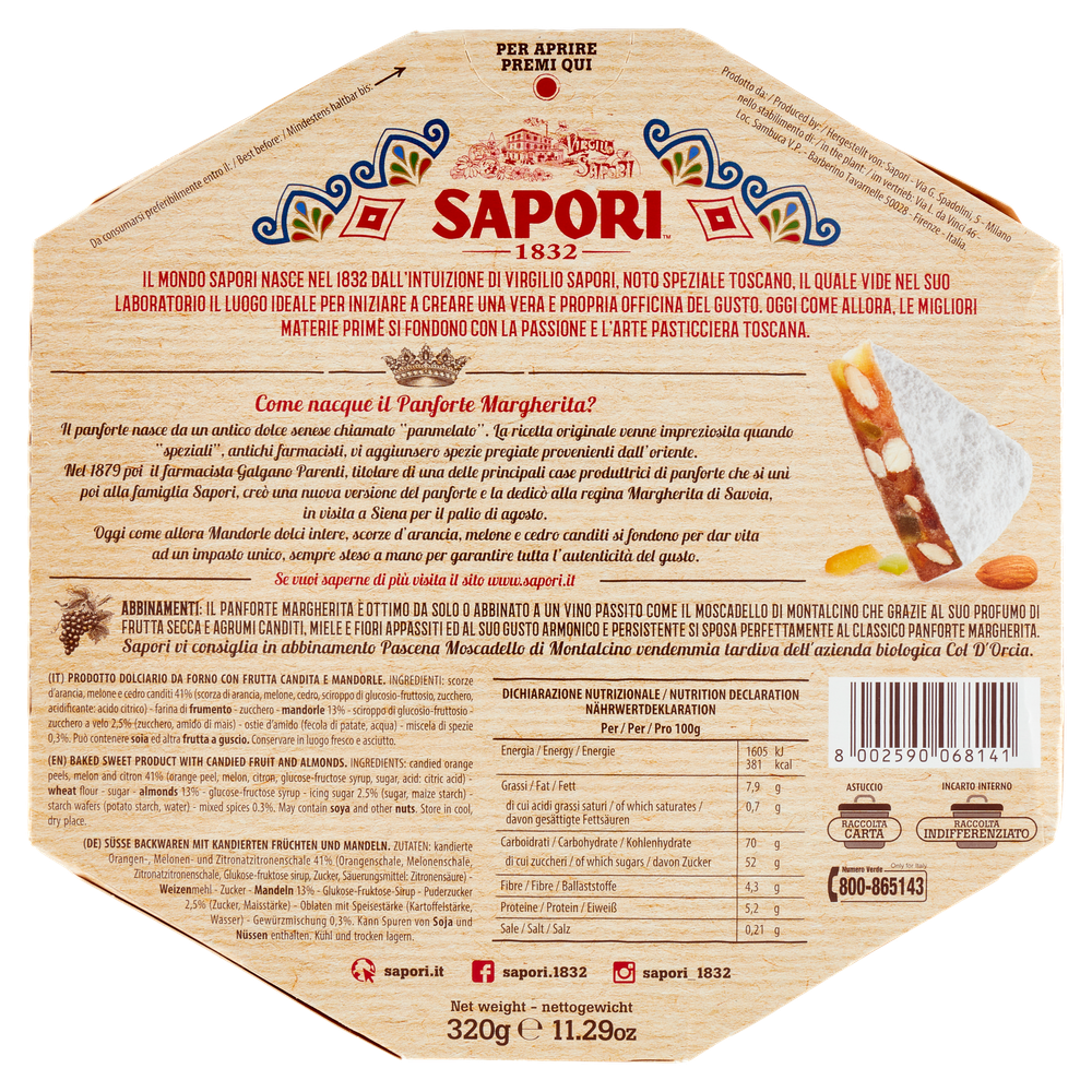 Panforte Margherita Sapori - Foto 3