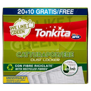 20 Panni Catturapolvere Con Fibre Riciclate We Like Green Tonkita - Foto 1