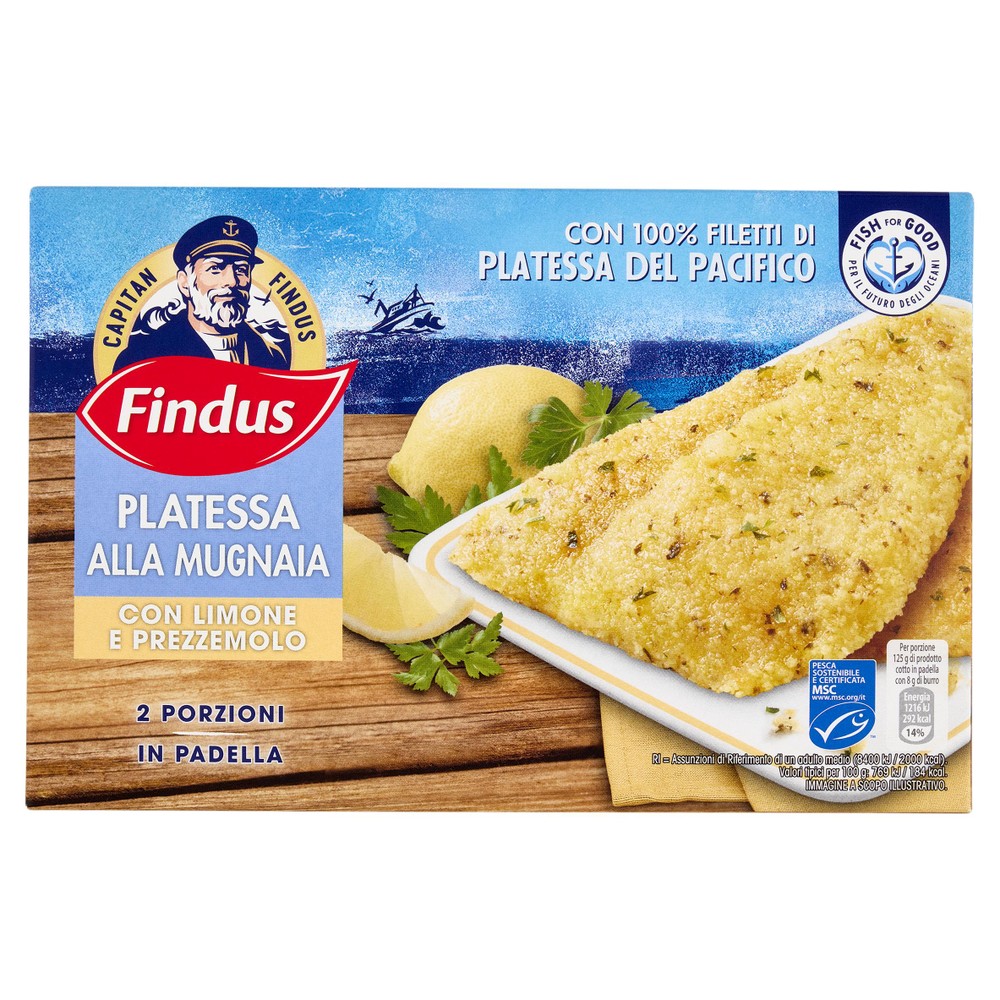Findus Filetti Di Platessa Alla Mugnaia Capitan Findus - Foto 1