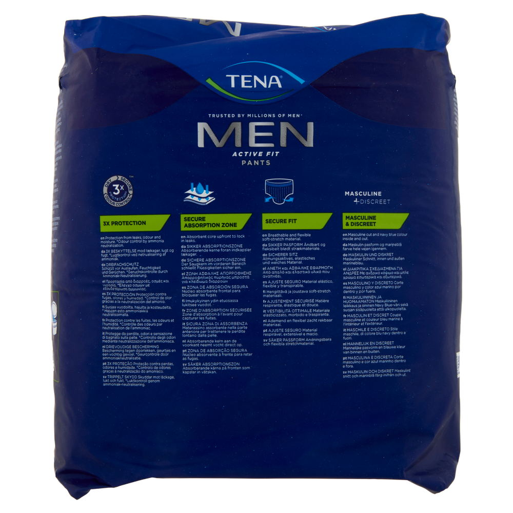 9 Pants Plus Men Active Fit Tena - Foto 3