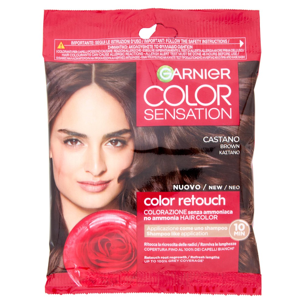 Colorazione Capelli Color Sensation Retouch Castano Garnier - Foto 1