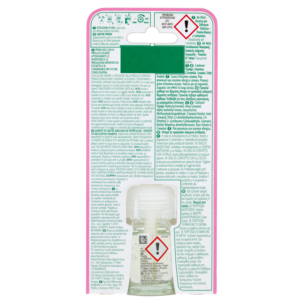 Airwick Elettrico Ricarica Peonia - Foto 3