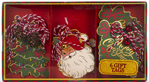 Set Rosso 6 Tag Natale - Foto 1