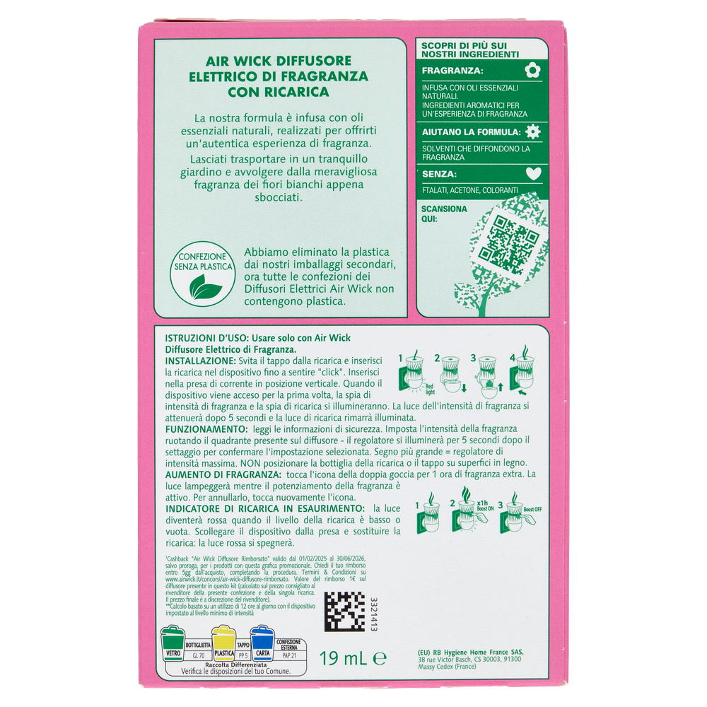 Airwick Elettrico Completo Peonia - Foto 3