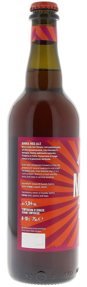 Birra Ma.Ma Rossa In Bottiglia