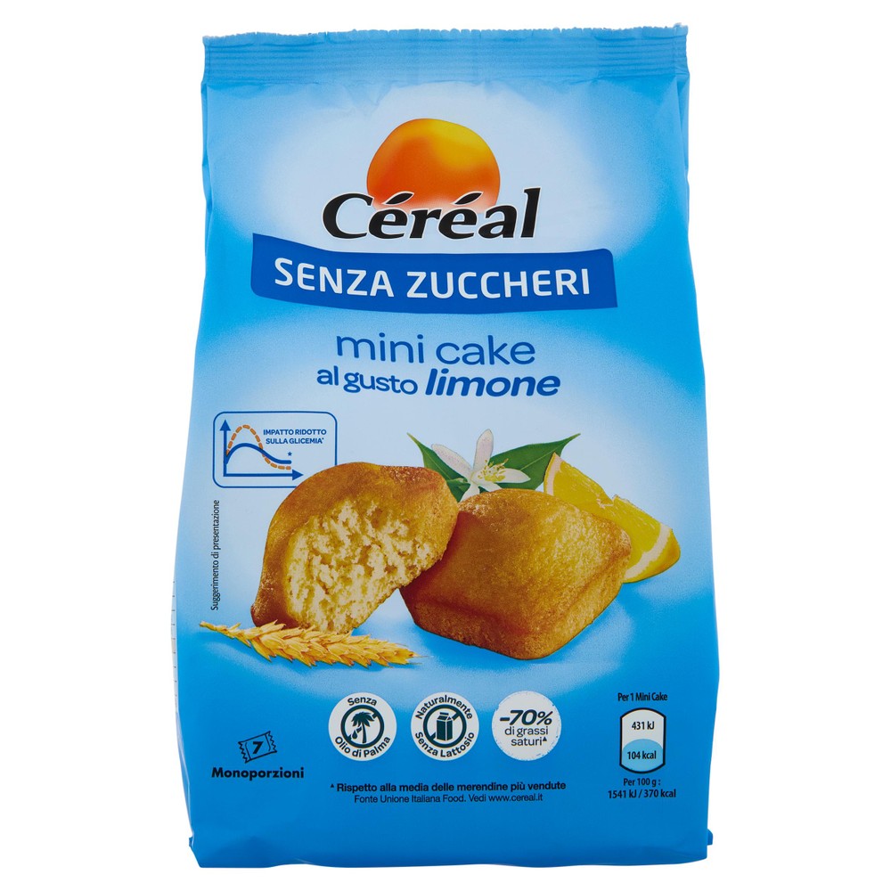Cake Limone Senza Zucchero Cereal - Foto 1