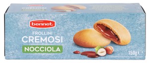 Frollini Ripieni Con Crema Alla Nocciola Bennet - Foto 3