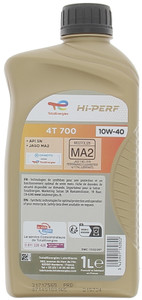 Olio Lubrificante Per Moto 4t 1l Hi-Perf Sport Total - Foto 2