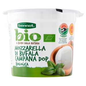 Mozzarella Di Bufala Campana Dop Bennet Bio