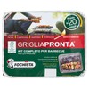 Grigliapronta Kit Completo Per Barbecue Usa E Getta Con Carbonella Fsc