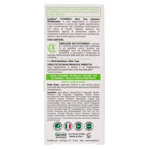 Vitaminica E Siero Viso Idratante Rivitalizzante Equilibra - Foto 3