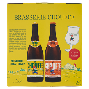 Birra Gift Pack 2 Bottiglie Da 750ml+bicchiere Chouffe - Foto 3