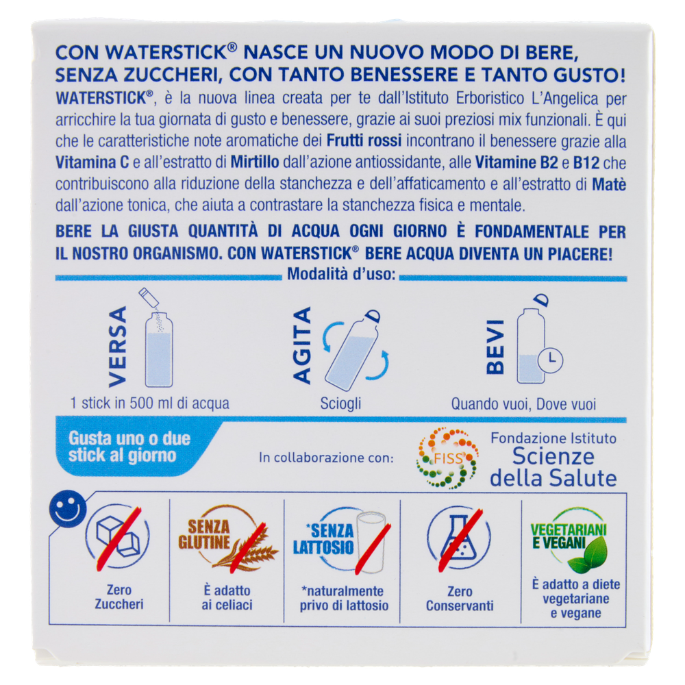 12 Waterstick Frutti Rossi Energy L'angelica - Foto 3
