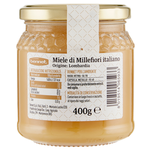 Miele Millefiori Della Lombardia Selezione Gourmet Bennet - Foto 3