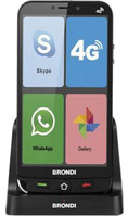Smartphone Amico Smartphone 4G Brondi Nero Smartphone Amico Smartphone 4G Brondi Nero