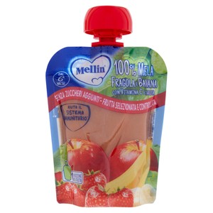 Pouch Mela,Fragola E Banana Mellin
