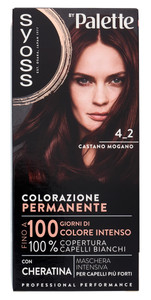 Colorazione Capelli Base 4.2 Castano Mogano Syoss By Palette - Foto 1