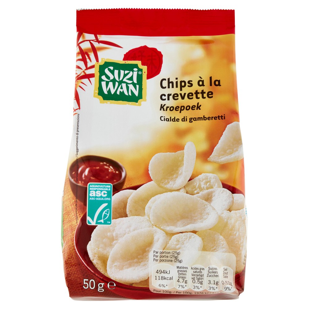 Cialde Di Gamberetti Croccanti Suzi Wan - Foto 1