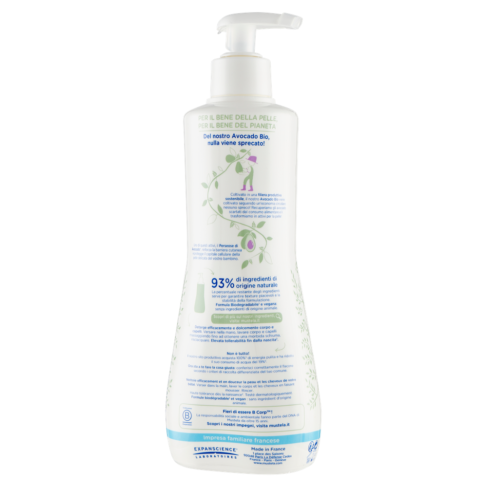 Detergente Delicato Mustela 500ml - Foto 3