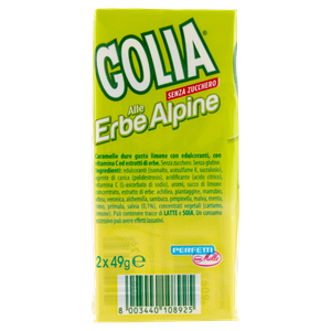 Caramelle Dure Erbe Alpine Gusto Limone Senza Zucchero Golia - Foto 2