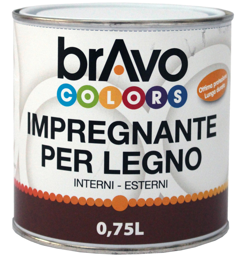 Impregnante Base Solvente Incolore Bravo Colors L.0,75
