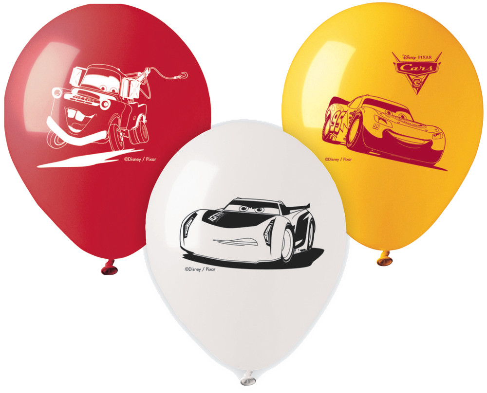 10 Palloncini Gonfiabili Cars