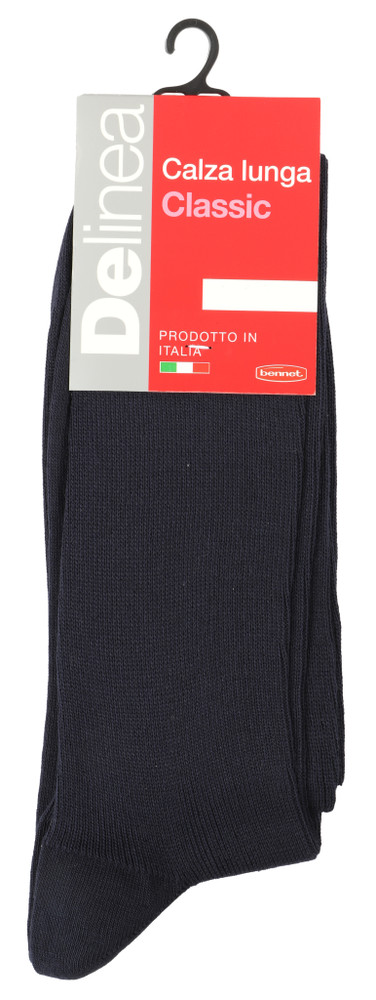 Calze Lunghe Uomo 42/44 Blu Costina 1:1 Delinea - Foto 1