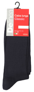 Calze Lunghe Uomo 42/44 Blu Costina 1:1 Delinea - Foto 1