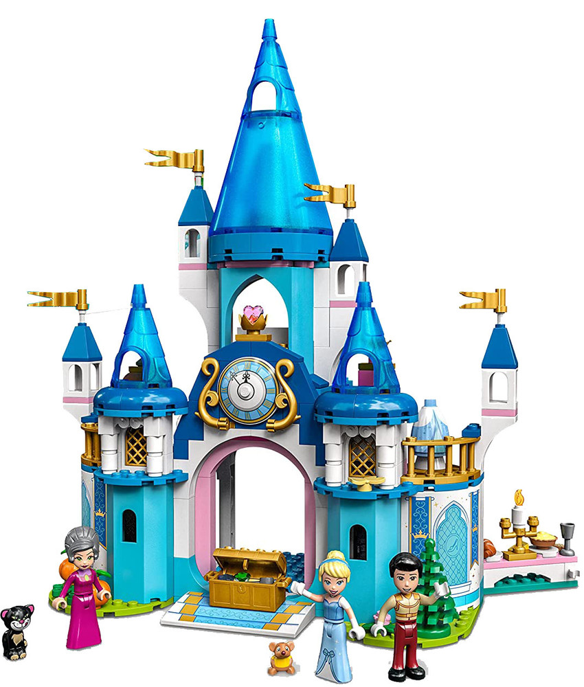 Il Castello Di Cenerentola E Del Principe Azzurro Lego Disney +5 Anni