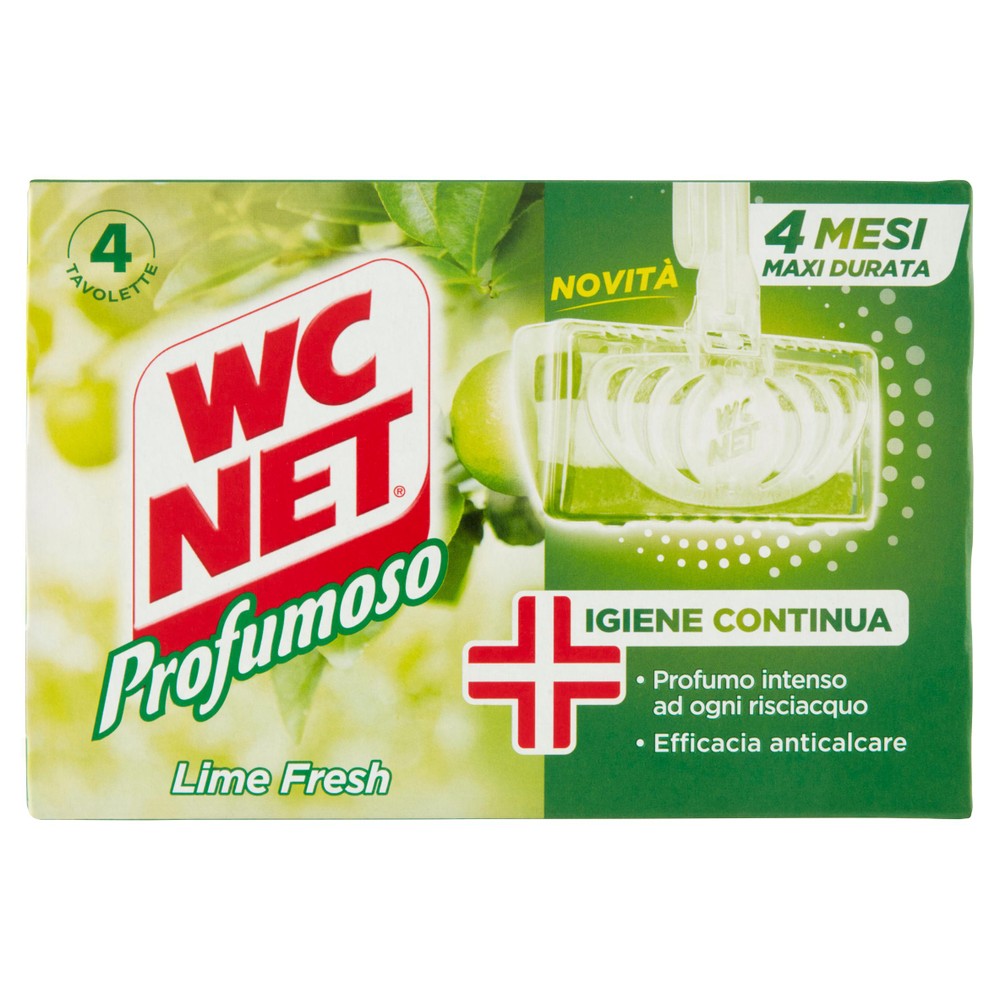 Tavoletta Per Wc Profumata Al Lime Con Olii Essenziali Wcnet - Foto 1