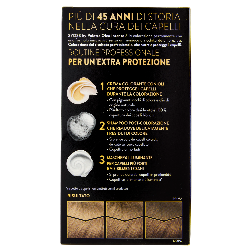 Colorazione Capelli Oleo 7.10 Biondo Naturale Syoss By Palette - Foto 3