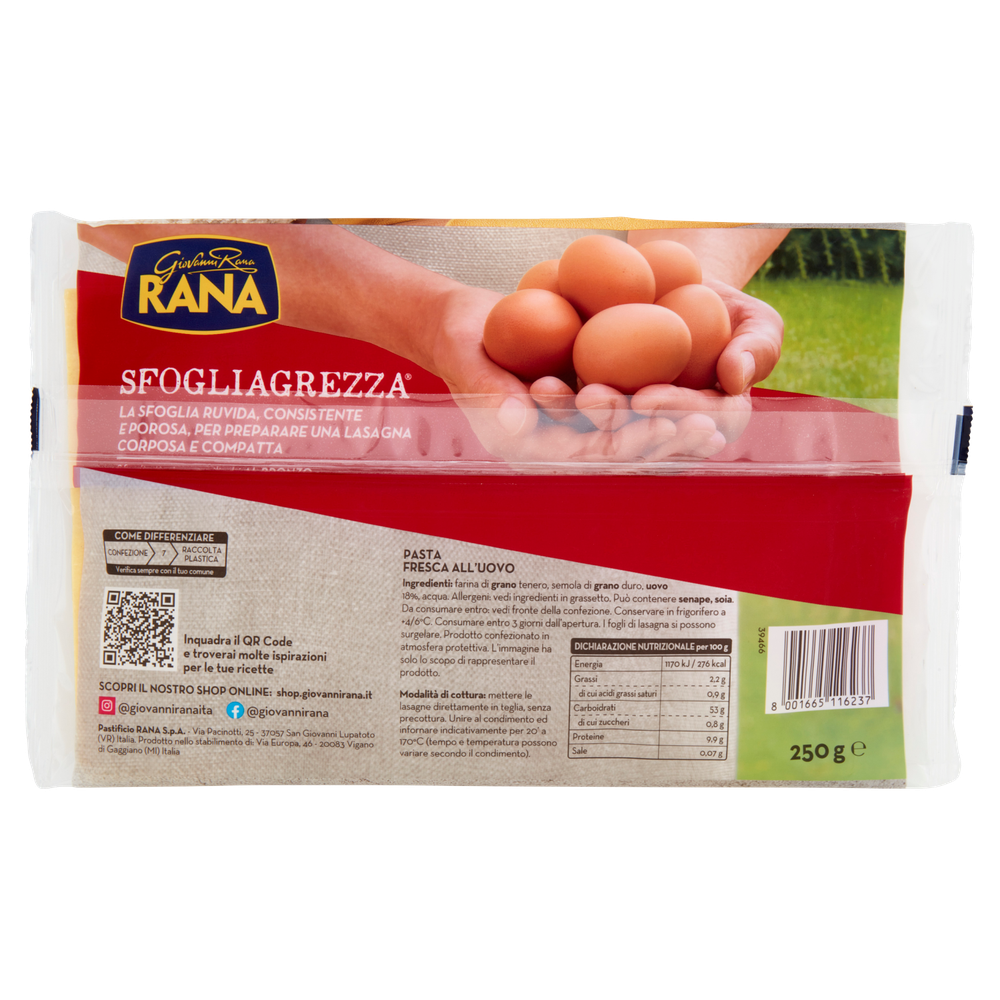 Pasta Fresca Per Lasagne Sfogliagrezza Rana - Foto 3