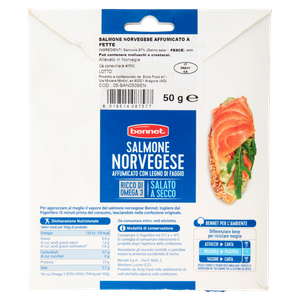 Salmone Norvegese Affumicato Bennet