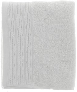 Asciugamano Spugna Cm60x110 Bordo A Rilievo Bianco Casa Premium - Foto 2