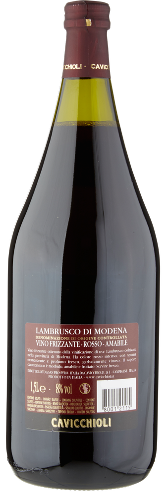 Lambrusco Modena Amabile Cavicchioli - Foto 3