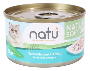 Alimento Umido Gatti Tonnetto Con Cernia Natu' - Foto 1