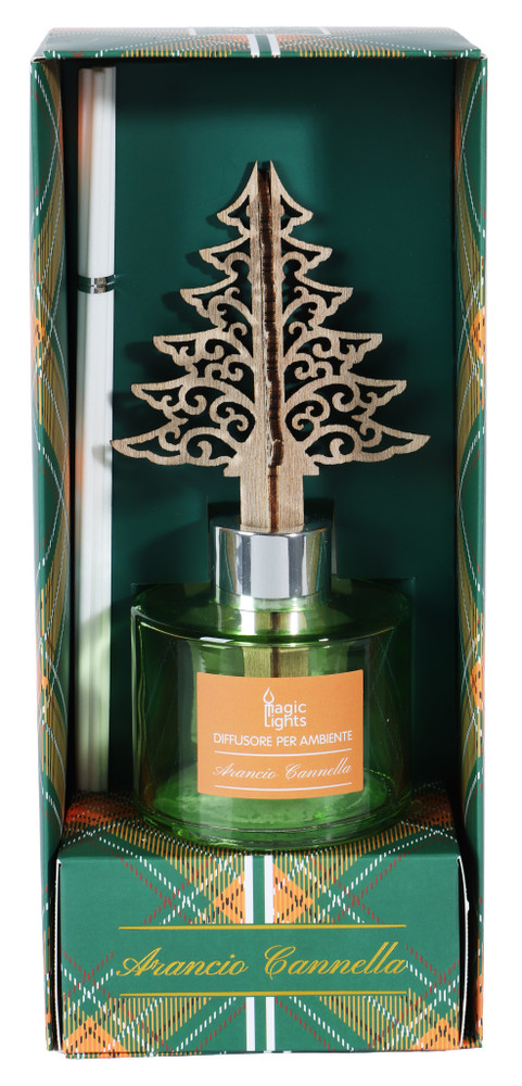 Diffusore Con Albero 100 Ml Arancia Cannella - Foto 1