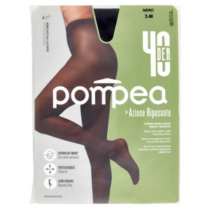 Collant Riposante Tg 3 Nero 40 Denari Pompea - Foto 1