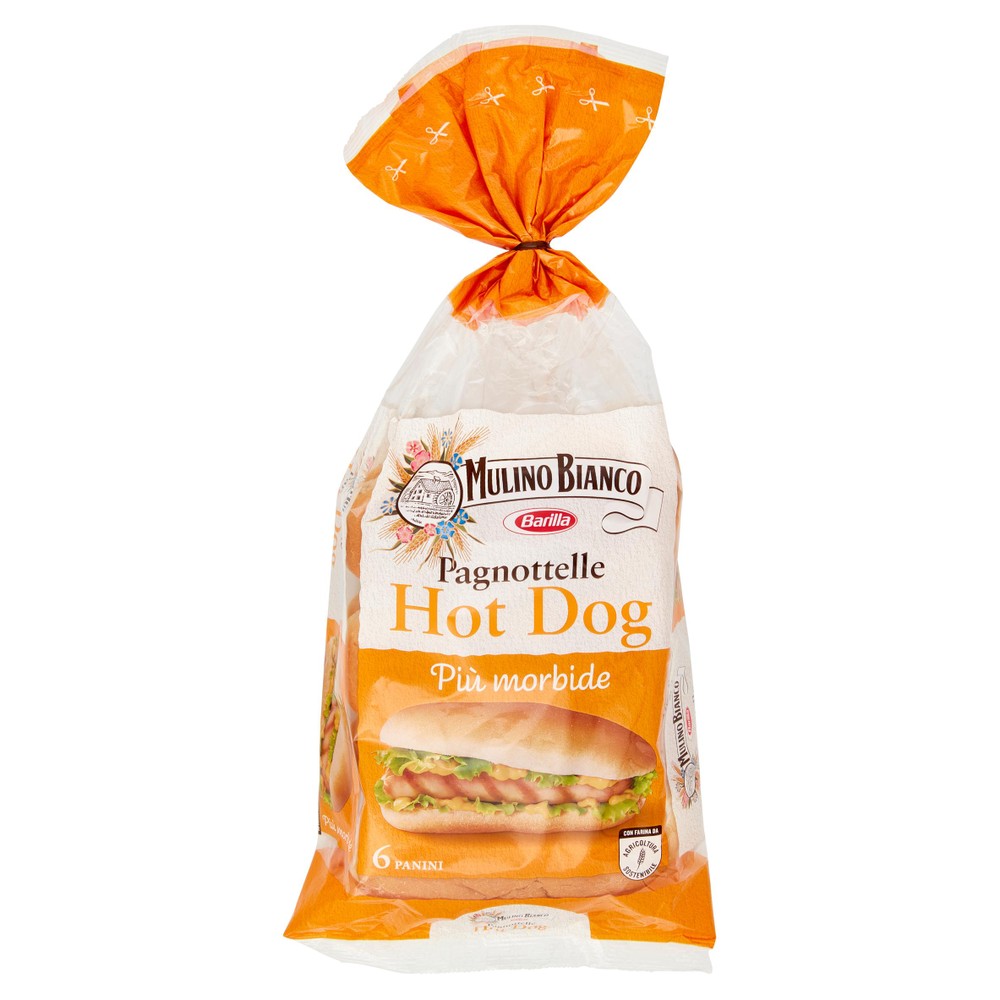 Pane Pagnottelle Hot Dog Mulino Bianco