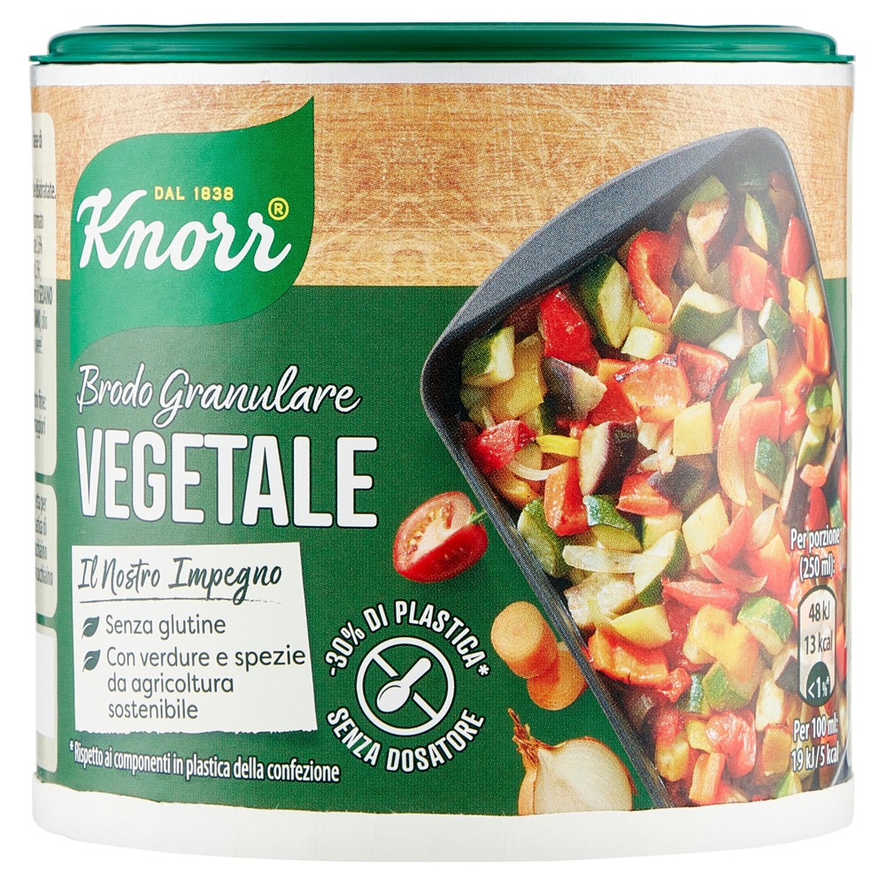 Brodo Granulare Vegetale Senza Lattosio Knorr - Foto 1
