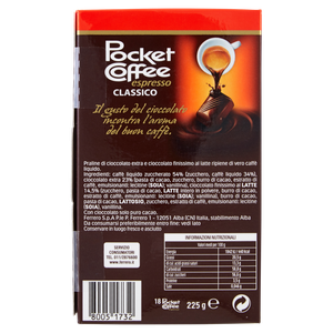 Cioccolatini Con Espresso Classico 18x12,5g Pocket Coffee - Foto 3