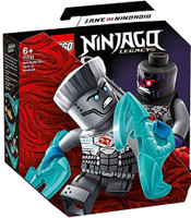 Battaglia Epica - Zane Vs Nindroid Robot Guerriero Lego Ninjago 6+
