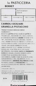 Cannoli Siciliani Granella Pistacchio