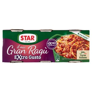 Gran Ragu' Extra Gusto 3x100g Star - Foto 1