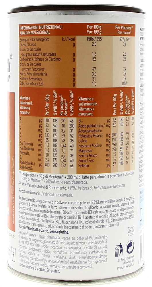 Meritene Gusto Cioccolato Polvere - Foto 2