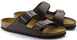 Sandalo Donna Calzata Stretta 36/40 Arizona Marrone Birkenstock - Foto 2